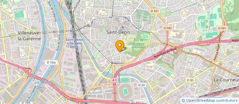 localisation de l'entreprise MONSIEUR ZINDDINE BEDJAOUI à SAINT-DENIS