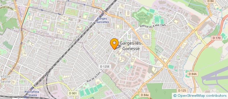 localisation de l'entreprise MONSIEUR ZINE-ADDINE DRICI à GARGES-LES-GONESSE