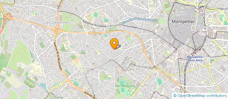 localisation de l'entreprise MONSIEUR ZINE ALOUANE  MONTPELLIER