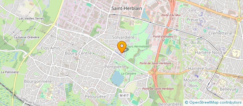 localisation de l'entreprise MONSIEUR ZINE DERRADJI  SAINT-HERBLAIN