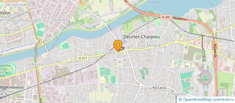 localisation de l'entreprise MONSIEUR ZINE-EDDINE HAMDI  DECINES-CHARPIEU