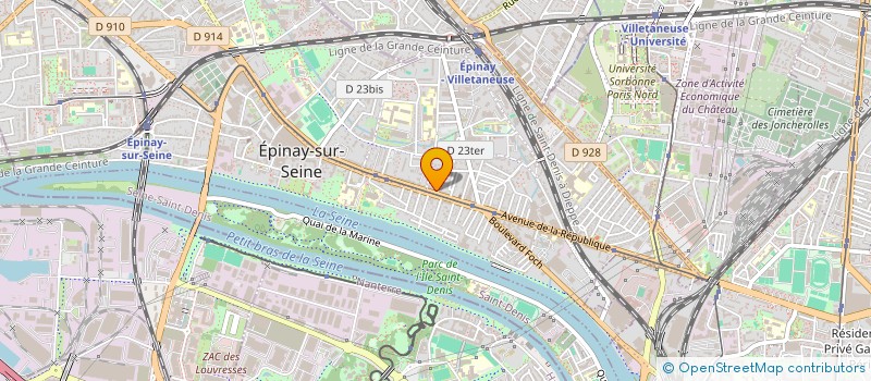 localisation de l'entreprise MONSIEUR ZINE-EDDINE HAMMOUCHE à EPINAY-SUR-SEINE