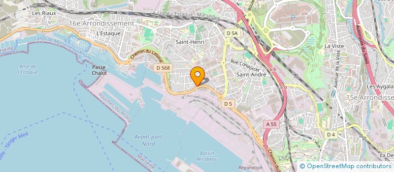 localisation de l'entreprise MONSIEUR ZINE EDDINE KOUIDER  MARSEILLE