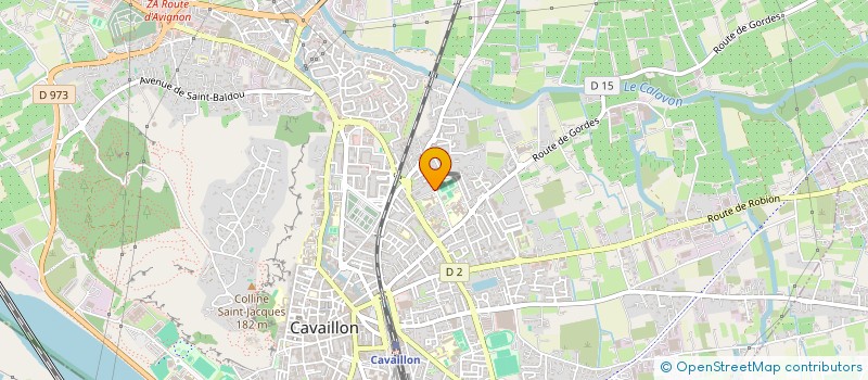 localisation de l'entreprise MONSIEUR ZINE EDDINE MEFTAH  CAVAILLON