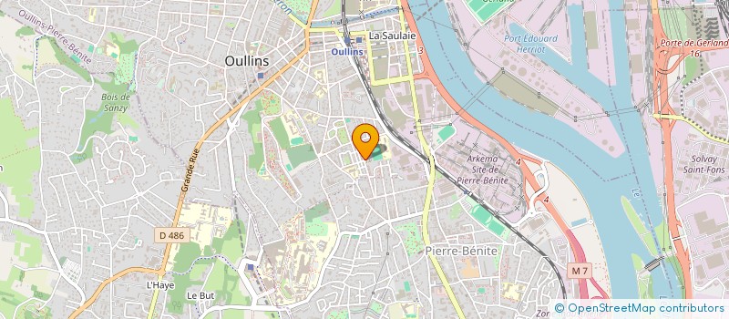 localisation de l'entreprise MONSIEUR ZINE EL ABIDDINE MEGHERBI  OULLINS-PIERRE-BENITE
