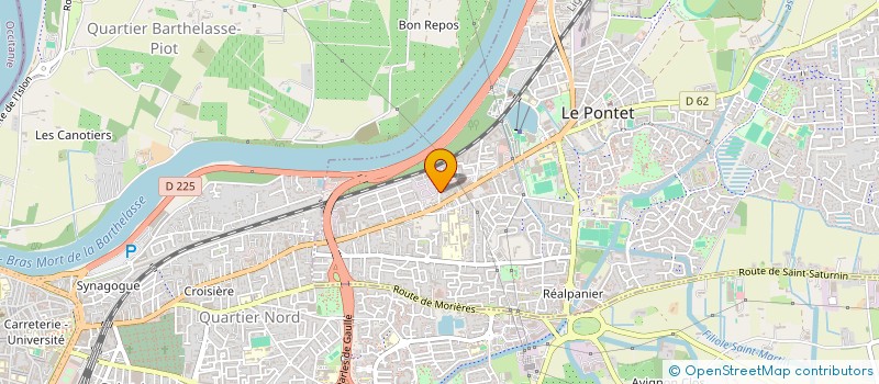 localisation de l'entreprise MONSIEUR ZINE EL ABIDDINE MIDOUN  LE PONTET