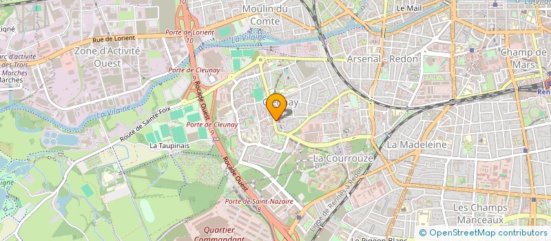 localisation de l'entreprise MONSIEUR ZINE ELABIDINE NOUIOUET  RENNES