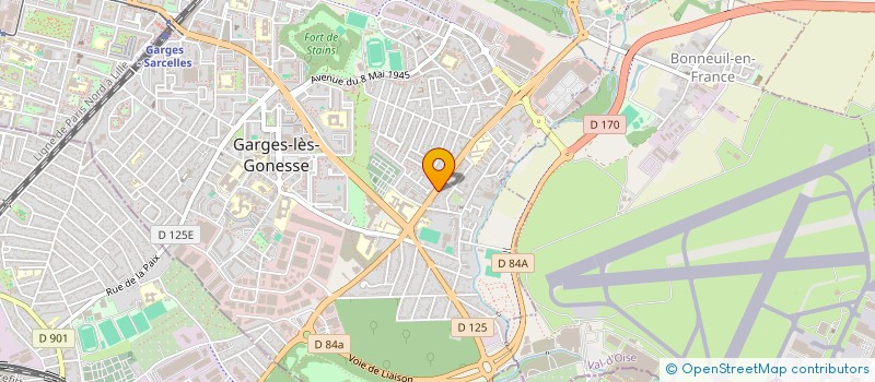 localisation de l'entreprise MONSIEUR ZINE LAFI  GARGES-LES-GONESSE