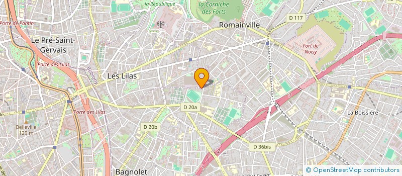 localisation de l'entreprise MONSIEUR ZINE YDJED à BAGNOLET