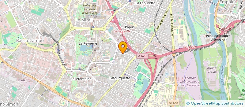 localisation de l'entreprise MONSIEUR ZINEDDINE BENBRIKA  TOULOUSE