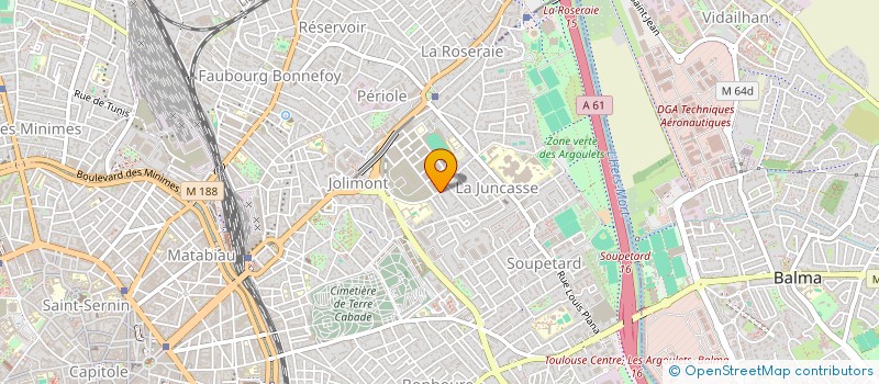 localisation de l'entreprise MONSIEUR ZINEDDINE BENSMAT à TOULOUSE