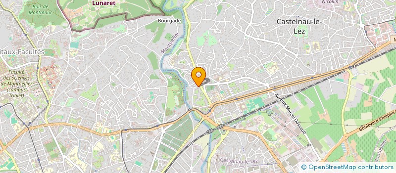 localisation de l'entreprise MONSIEUR ZINEDDINE HADDAD  CASTELNAU LE LEZ