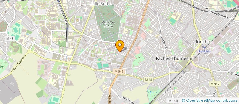 localisation de l'entreprise MONSIEUR ZINEDDINE LAOUAR à LILLE