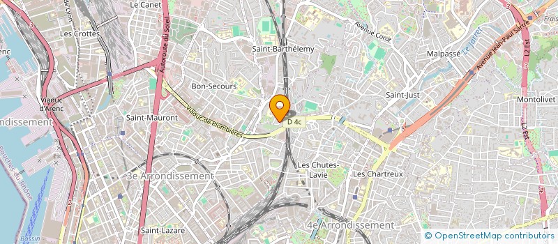 localisation de l'entreprise MONSIEUR ZINEDDINE MEDIANI à MARSEILLE