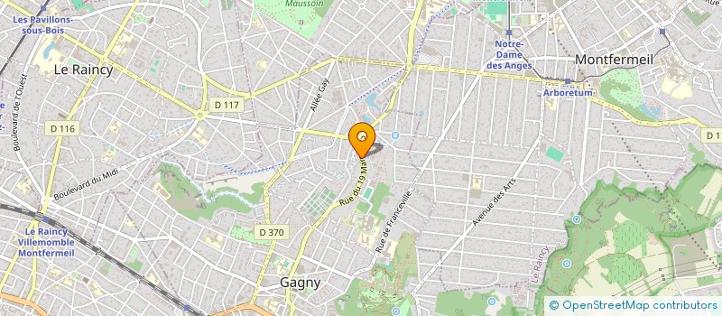 localisation de l'entreprise MONSIEUR ZINEDINE BELHABIB à GAGNY