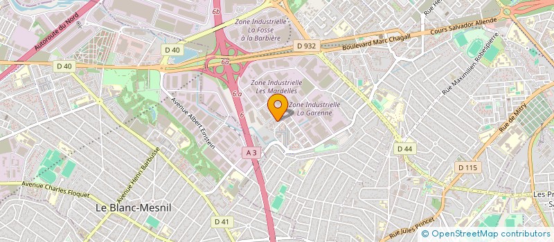 localisation de l'entreprise MONSIEUR ZINEDINE BELLAHSENE  AULNAY-SOUS-BOIS