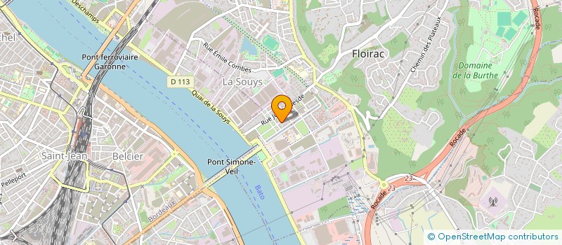 localisation de l'entreprise MONSIEUR ZINEDINE BENAOUDA à FLOIRAC
