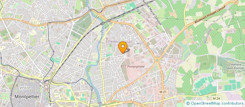 localisation de l'entreprise MONSIEUR ZINEDINE BOUKHIAR à MONTPELLIER