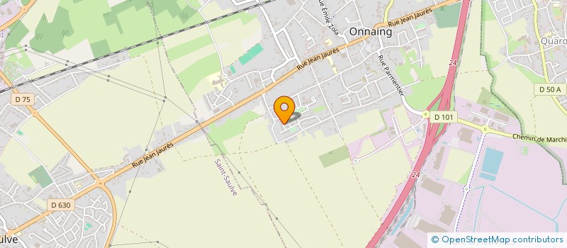 localisation de l'entreprise MONSIEUR ZINEDINE DENIS  BRUAY-SUR-L'ESCAUT