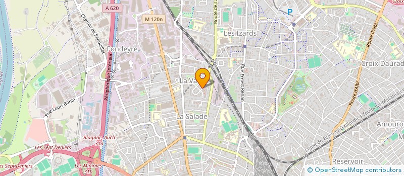 localisation de l'entreprise MONSIEUR ZINEDINE GEDDI  TOULOUSE