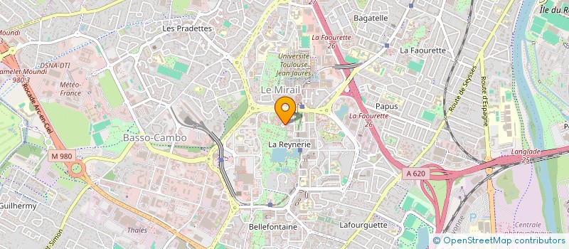 localisation de l'entreprise MONSIEUR ZINEDINE GHEZAL à TOULOUSE