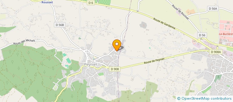 localisation de l'entreprise MONSIEUR ZINEDINE HARIZI  ROUSSET