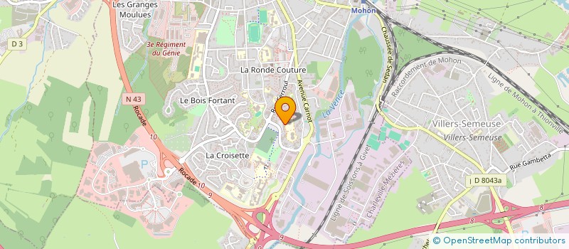 localisation de l'entreprise MONSIEUR ZINEDINE KETTAFA à CHARLEVILLE-MEZIERES