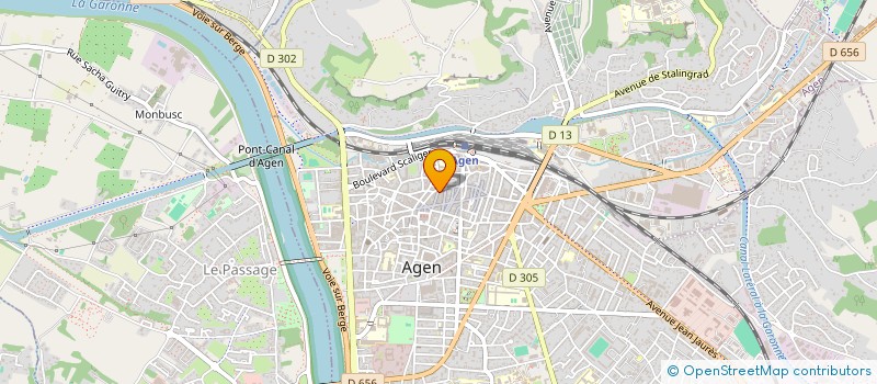 localisation de l'entreprise MONSIEUR ZINEDINE LATRACH  AGEN