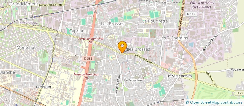 localisation de l'entreprise MONSIEUR ZINEDINE TIS  VILLEURBANNE