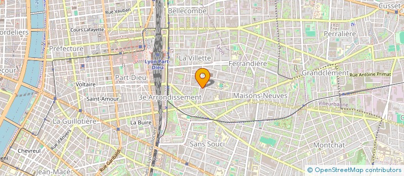 localisation de l'entreprise MONSIEUR ZINEDINE TOUATI  LYON