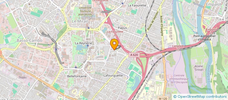 localisation de l'entreprise MONSIEUR ZINEDINE ZEBBAR à TOULOUSE