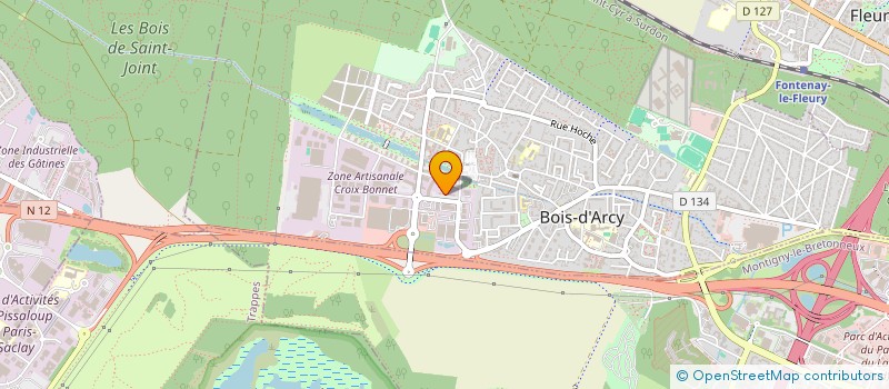 localisation de l'entreprise MONSIEUR ZINEEDDINE KHELIL  BOIS-D'ARCY