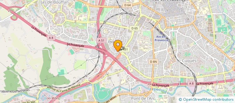 localisation de l'entreprise MONSIEUR ZINEEDDINE SOUALMIA à AIX-EN-PROVENCE