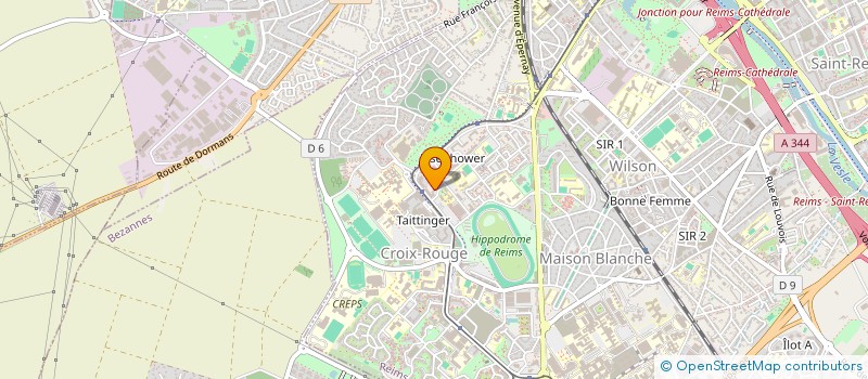 localisation de l'entreprise MONSIEUR ZINNAT MATBOR  REIMS