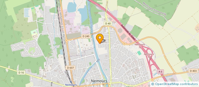 localisation de l'entreprise MONSIEUR ZIRAUTE BOUHENNICHA à NEMOURS