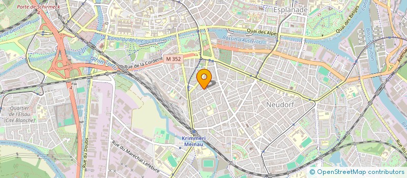 localisation de l'entreprise MONSIEUR ZIRI-NADIR ABDESSELAM  STRASBOURG