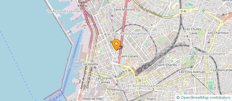 localisation de l'entreprise MONSIEUR ZITOUNE BENYAMINA à MARSEILLE