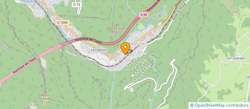 localisation de l'entreprise MONSIEUR ZITOUNI LAASRI  LES NEYROLLES