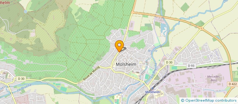 localisation de l'entreprise MONSIEUR ZIVANKO MILANOVIC à MOLSHEIM