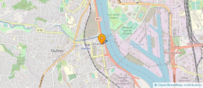 localisation de l'entreprise MONSIEUR ZIVOTIGE DIMITRIJEVIC  OULLINS-PIERRE-BENITE