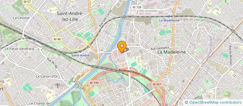 localisation de l'entreprise MONSIEUR ZIYA RAHIMI à LA MADELEINE