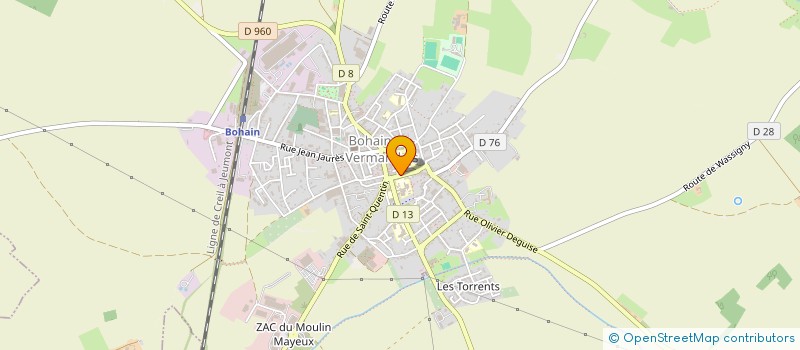 localisation de l'entreprise MONSIEUR ZIYA SARIGOL à BOHAIN-EN-VERMANDOIS