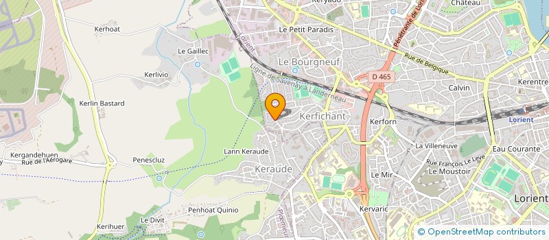 localisation de l'entreprise MONSIEUR ZIYA SEVER  LORIENT