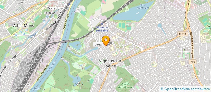 localisation de l'entreprise MONSIEUR ZIYAD BAKARI  VIGNEUX-SUR-SEINE