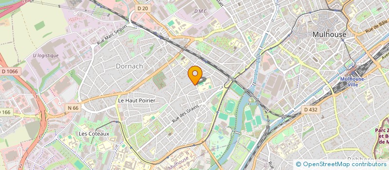 localisation de l'entreprise MONSIEUR ZIYAD BANAOIS  MULHOUSE