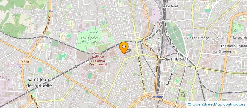 localisation de l'entreprise MONSIEUR ZIYAD BENEZIHA  ORLEANS
