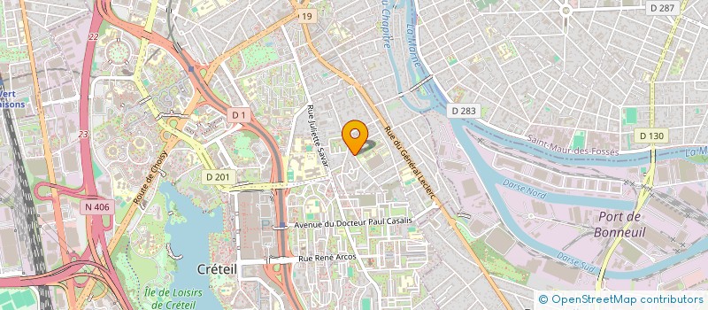 localisation de l'entreprise MONSIEUR ZIYAD EL HACHAMI  CRETEIL