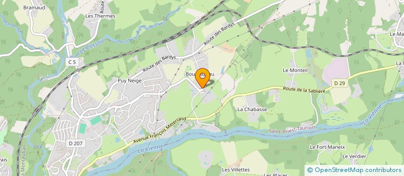 localisation de l'entreprise MONSIEUR ZIYATTIN EMEKSIZ à LE PALAIS-SUR-VIENNE