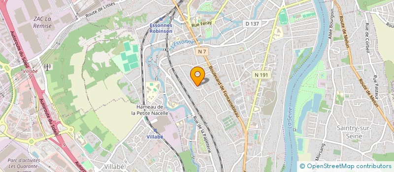 localisation de l'entreprise MONSIEUR ZIYED CHTEOUI à CORBEIL-ESSONNES