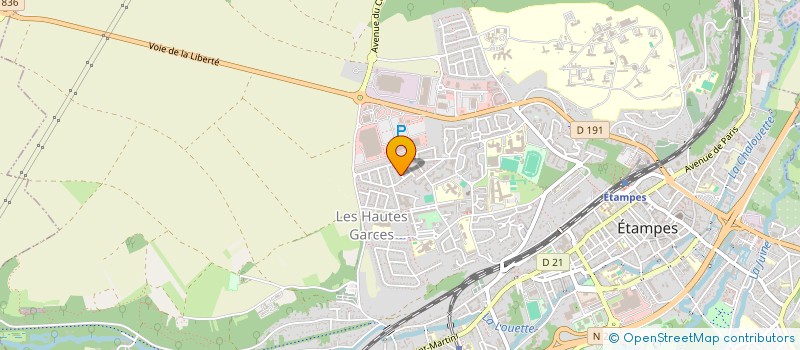 localisation de l'entreprise MONSIEUR ZIYED RIABI  ETAMPES